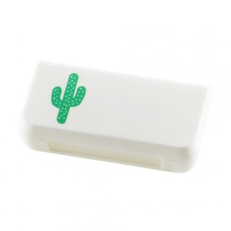 3 Grid Traveling Plastic Mini Case Medicines Tablet Box - Plant - Shop N Save