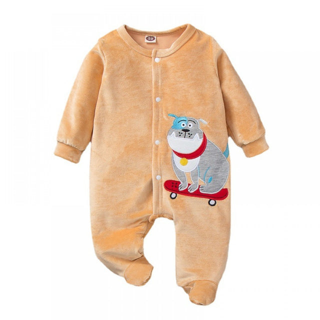 One-Piece New Born Wrapping Romper Long-Legged Boys Jumpsuit - Shop N Save