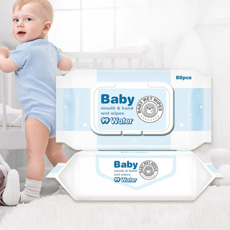 New Born Baby Wet Wipes Children Cleaning Hand And Mouth Wipes