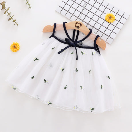Children’s Clothing Summer New Baby Girl Sleeveless Mesh Dress - Shop N Save