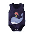 Summer Infant Jumpsuit New Born Baby Romper - Blue - Shop N Save