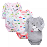 Newborn Long Sleeved Jumpsuit Romper - Pink - Shop N Save