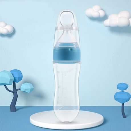 Silicone Soft Squeeze Spoon New Born Baby Feeder - Shop N Save