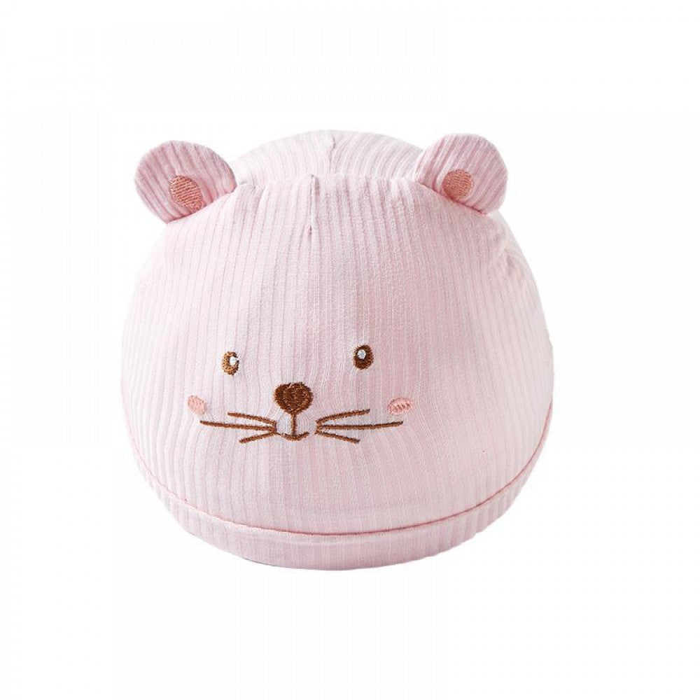 Newborn Baby Embroidery Fetal Winter Cap - Pink - Shop N Save