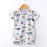 Baby Jumpsuit Newborn Romper Short-Sleeved Thin Romper Infant Baby Bag - Shop N Save