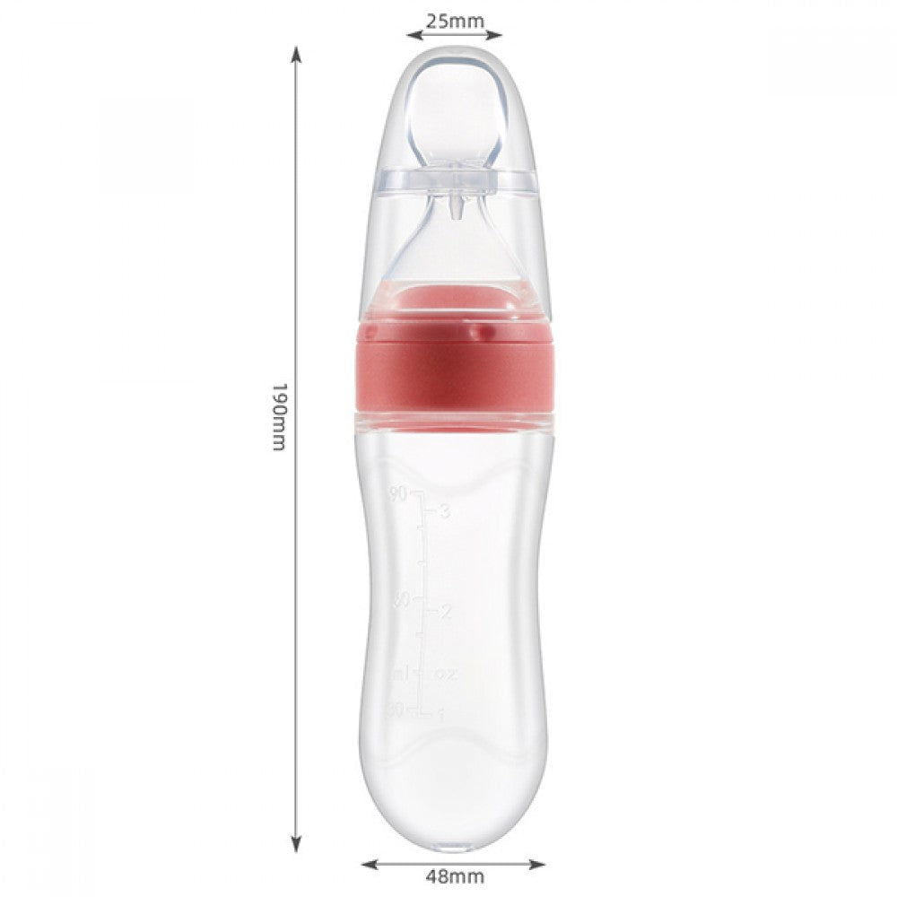 Silicone Soft Squeeze Spoon New Born Baby Feeder - Shop N Save