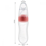 Silicone Soft Squeeze Spoon New Born Baby Feeder - Shop N Save