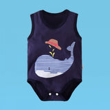 Summer Infant Jumpsuit New Born Baby Romper - Blue - Shop N Save