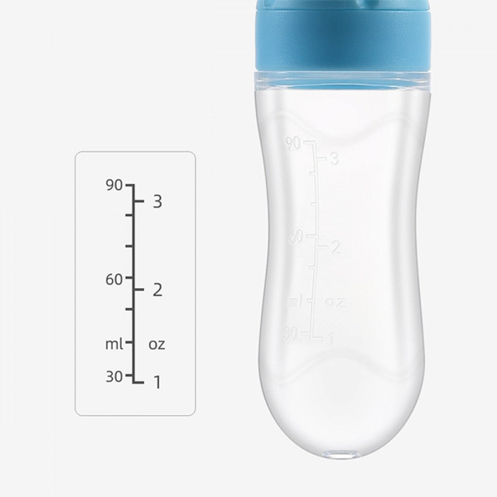 Silicone Soft Squeeze Spoon New Born Baby Feeder - Shop N Save