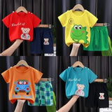 Fashion Short Sleeve T Shirts Cotton Shirts New Born Matching Set - Shop N Save