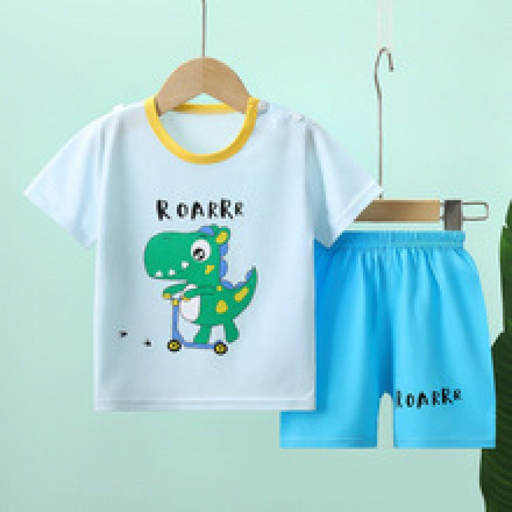 New Born Toddler Shirt Fashion Shorts 2pcs Tracksuits Matching Set - Shop N Save