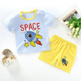 New Born Toddler Shirt Fashion Shorts 2pcs Tracksuits Matching Set - Shop N Save