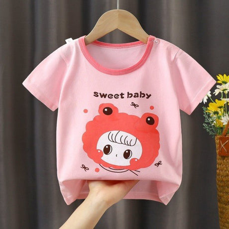Breathable New Born Short Sleeve T-Shirt - Shop N Save
