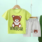 Fashion Short Sleeve T Shirts Cotton Shirts New Born Matching Set - Shop N Save