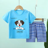 Fashion Short Sleeve T Shirts Cotton Shirts New Born Matching Set - Shop N Save