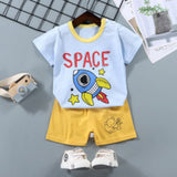 New Born Toddler Shirt Fashion Shorts 2pcs Tracksuits Matching Set - Shop N Save