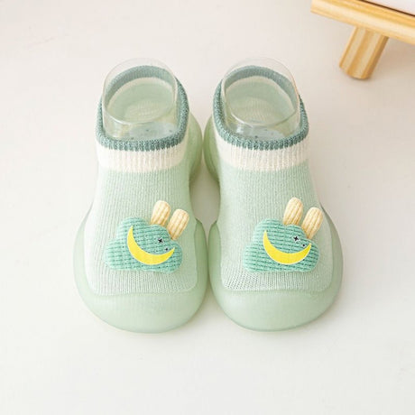 Non-Slip Soft Bottom New Born Shoes Breathable Mesh Socks Shoes - Shop N Save