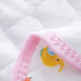 3 PCs Set Multi Pint Baby Bib Pure Cotton New Born Saliva Towel Pink - Shop N Save