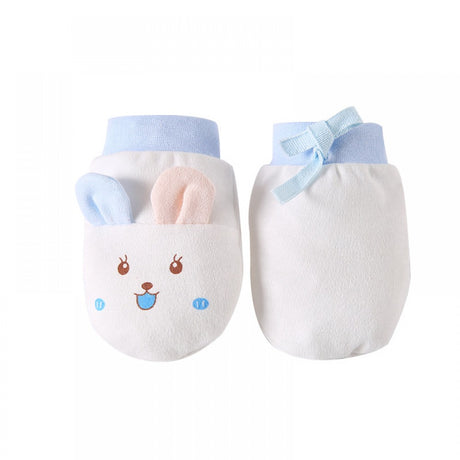 Newborn Anti-Scratch Baby Gloves - Blue - Shop N Save