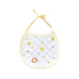 3 PCs Set Multi Pint Baby Bib Pure Cotton New Born Saliva Towel Light Yellow - Shop N Save