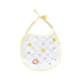 3 PCs Set Multi Pint Baby Bib Pure Cotton New Born Saliva Towel Light Yellow - Shop N Save