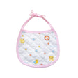 3 PCs Set Multi Pint Baby Bib Pure Cotton New Born Saliva Towel Pink - Shop N Save