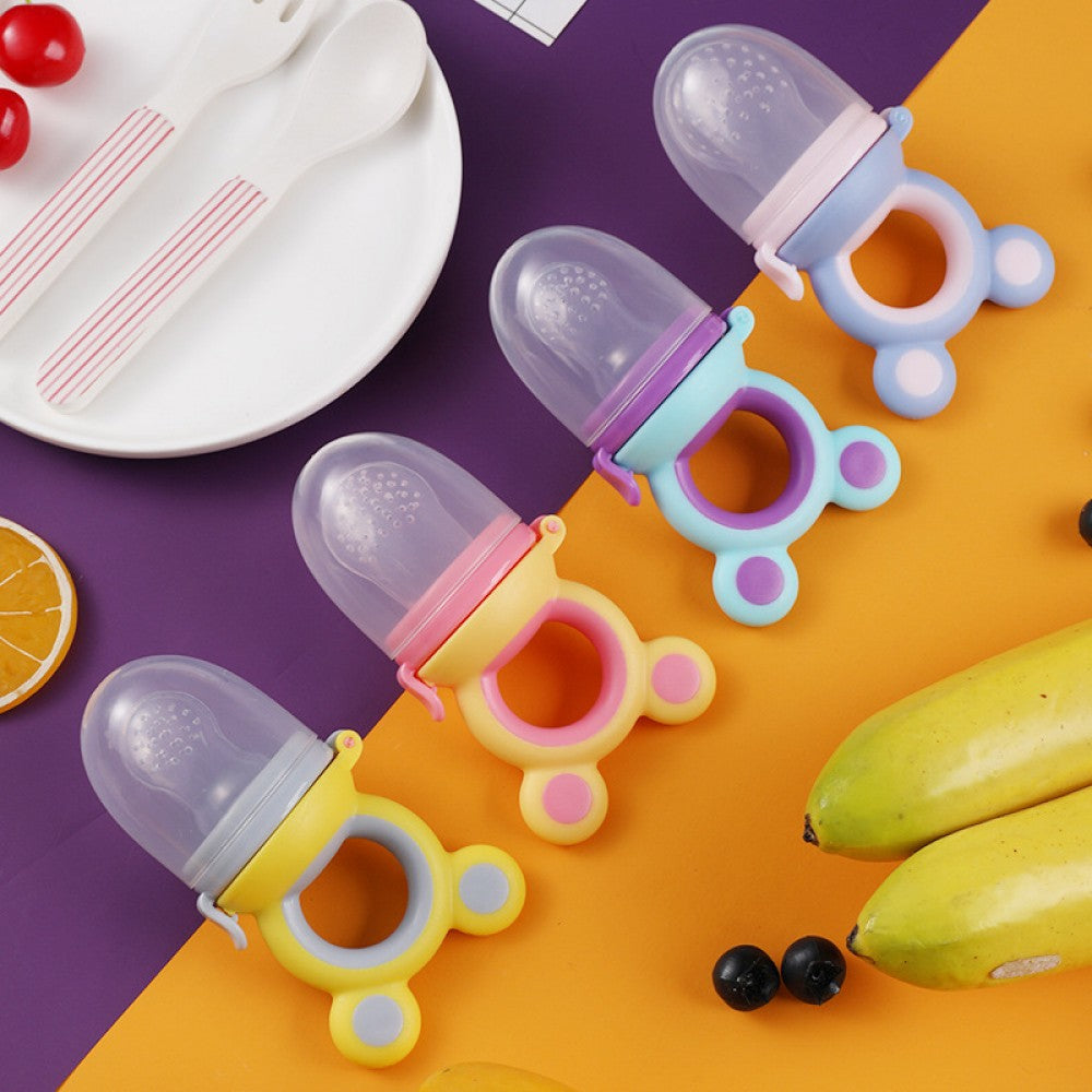 New born Nutrition Fruit And Vegetable Mesh Food Silicone Feeder - Shop N Save