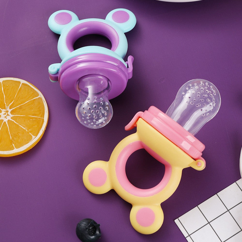 New born Nutrition Fruit And Vegetable Mesh Food Silicone Feeder - Shop N Save
