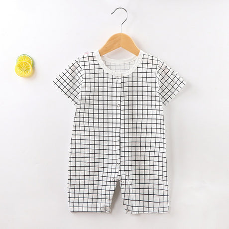 Short-sleeved summer newborn romper jumpsuit - Shop N Save