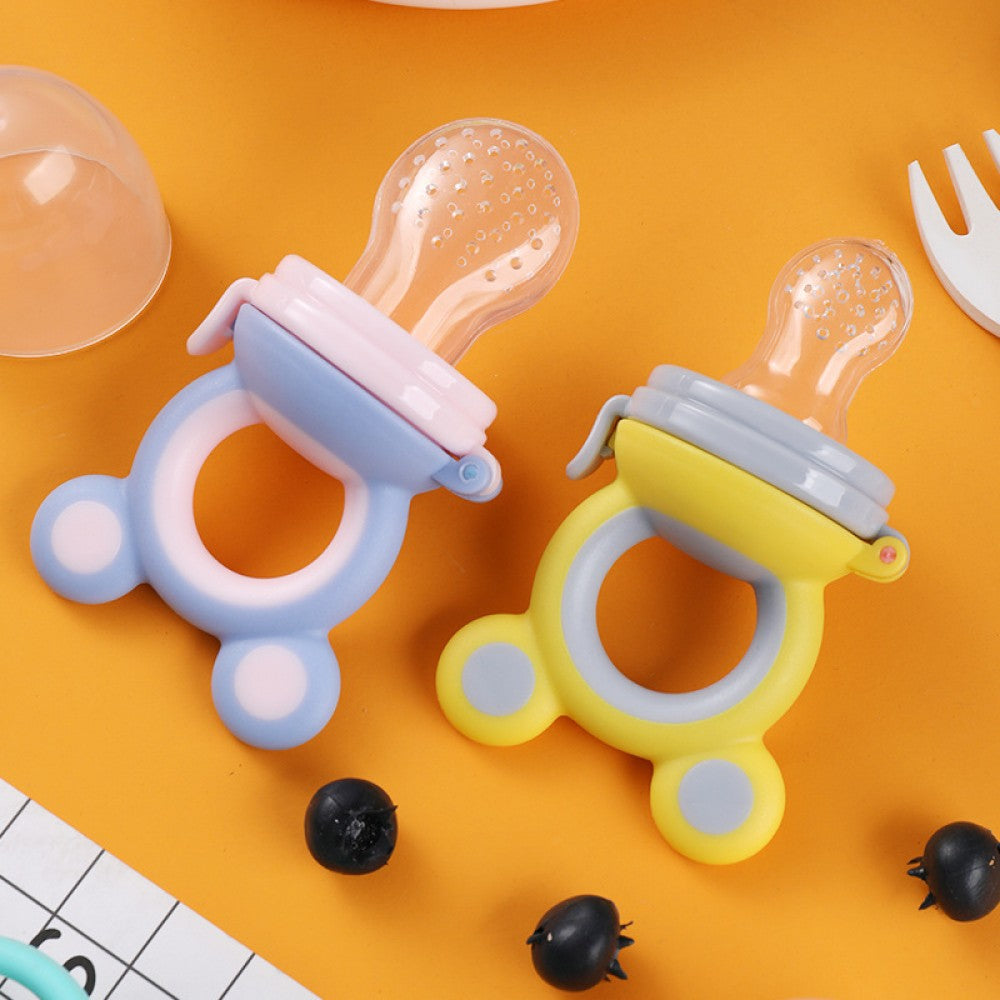 New born Nutrition Fruit And Vegetable Mesh Food Silicone Feeder - Shop N Save
