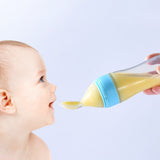Silicone Soft Squeeze Spoon New Born Baby Feeder - Shop N Save