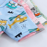 Children’s Short-Sleeved Shorts Suit New Born Boys And Girls Baby Summer T-Shirt Matching Set - Pink - Shop N Save