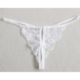 Women Lace Lingerie Nightwear Set - White - Shop N Save