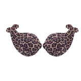 Silicone Nipple Cover Push Up Strapless Bra - Leopard - Shop N Save
