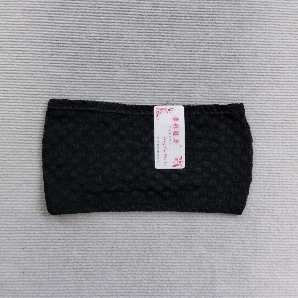 Strapless Soft Crop Slim Chest Bra Women - Black - Shop N Save