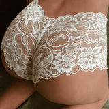 Women Lace Balconette Women Panty - White - Shop N Save