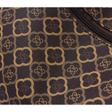 Large Capacity Handbag: Stylish, Synthetic Leather, Zip Closure - Shop N Save