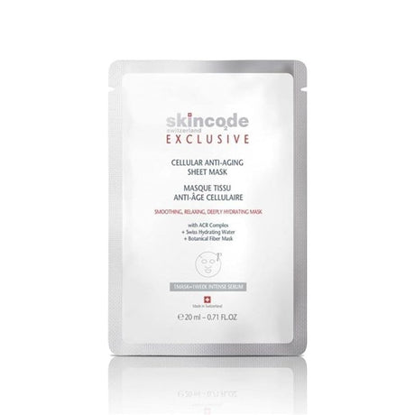 Skincode Cellular Anti-Aging Sheet Mask 20ml x 5 - Shop N Save