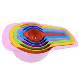 6 Pcs Color Measuring Spoon Set - Kitchen-grade Baking Tool
