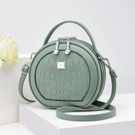 Cute Green Croc Handbag: Stylish, High-Quality, Adjustable, Everyday Elegance - Shop N Save