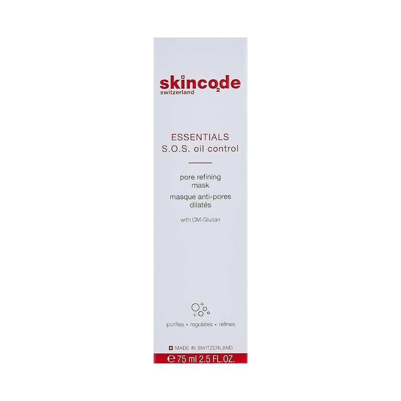 Skincode S.O.S. Oil Control Pore Refining Mask 75ml - Shop N Save