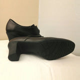 Scholl Memory Cushion Dark Brown Leather Shoes , Touch Fasten, Kelley Design. - Shop N Save