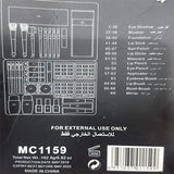 Miss young makeup kit, Silver