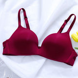 European Style Seamless Soft Women Bra - Purple - Shop N Save