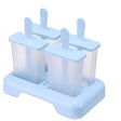 4 Pcs Ice Cream Mould Dust-Proof (Blue) - Shop N Save