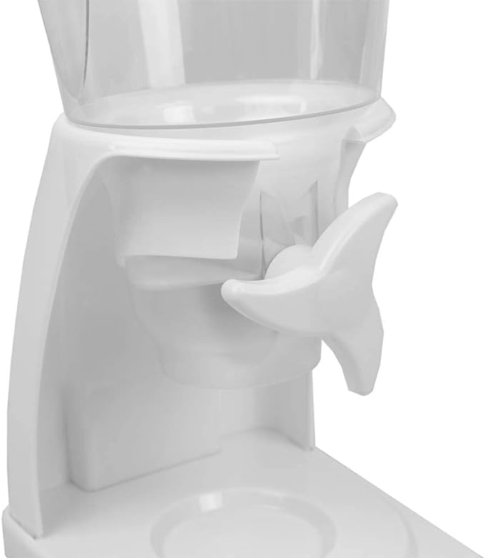 Single Countertop Cereal Dispenser (White)
