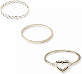Boho Rose Gold Knuckle Rings Set - Vintage Midi Rings for Women - Shop N Save