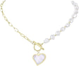 Light Luxury Love Pendant: High-End Pearl Necklace - Shop N Save
