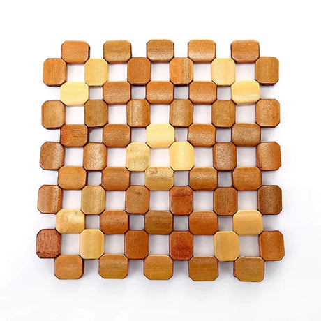 3 Pcs Heat Resistant Table Mat - Brown - Shop N Save