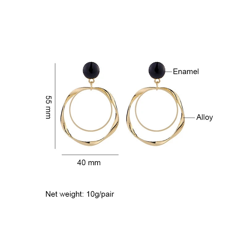 2023 Trendy Clip-ons: Geometric Fashion for Women's Ears - Shop N Save